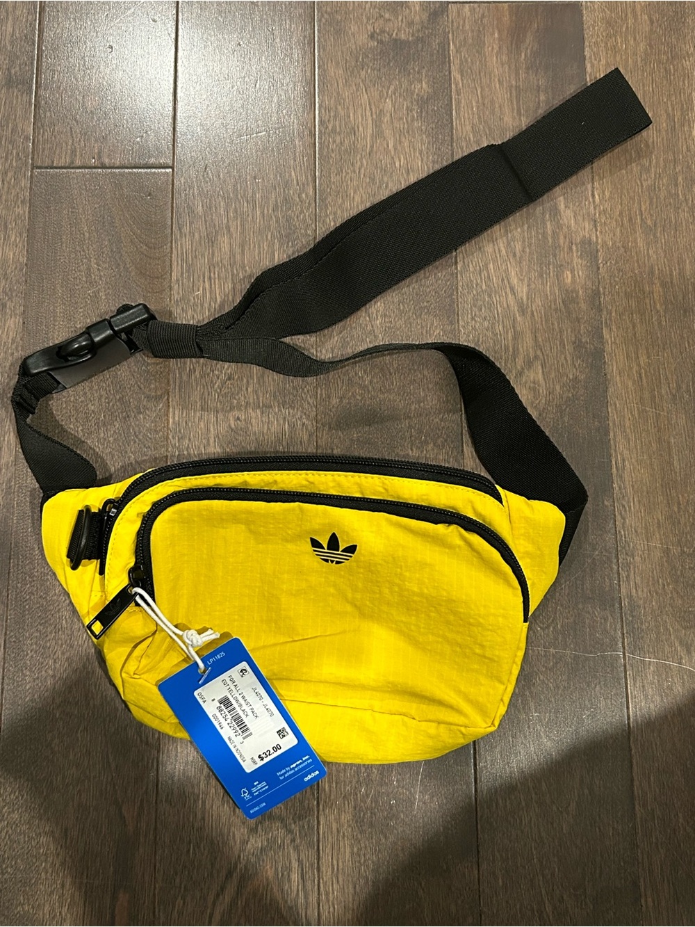 adidas Originals Yellow and Black Waist Pack